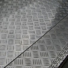 Лист нержавеющий рифленый г/к квинтет 06ХН28МТ 3 мм