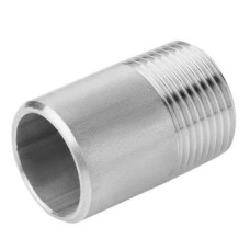 Ниппель двойной нержавеющий AISI 304 ДУ 32