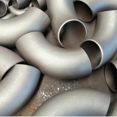 Отвод крутоизогнутый нержавеющий бесшовный приварной 12Х18Н10Т 60° DN 15 21,3х3,2 мм ГОСТ 17375-2001 тип 3D исп. 1